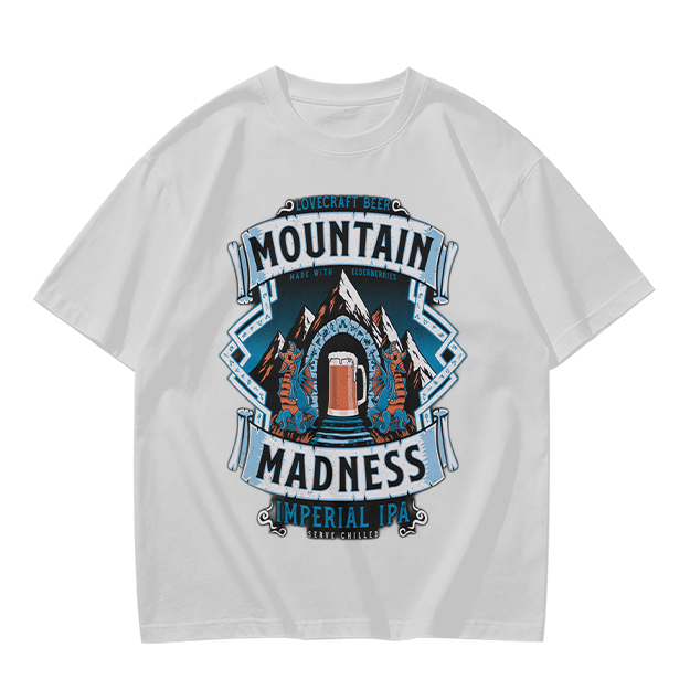 Mountain Madness Imperial IPA Graphic T-Shirt Design