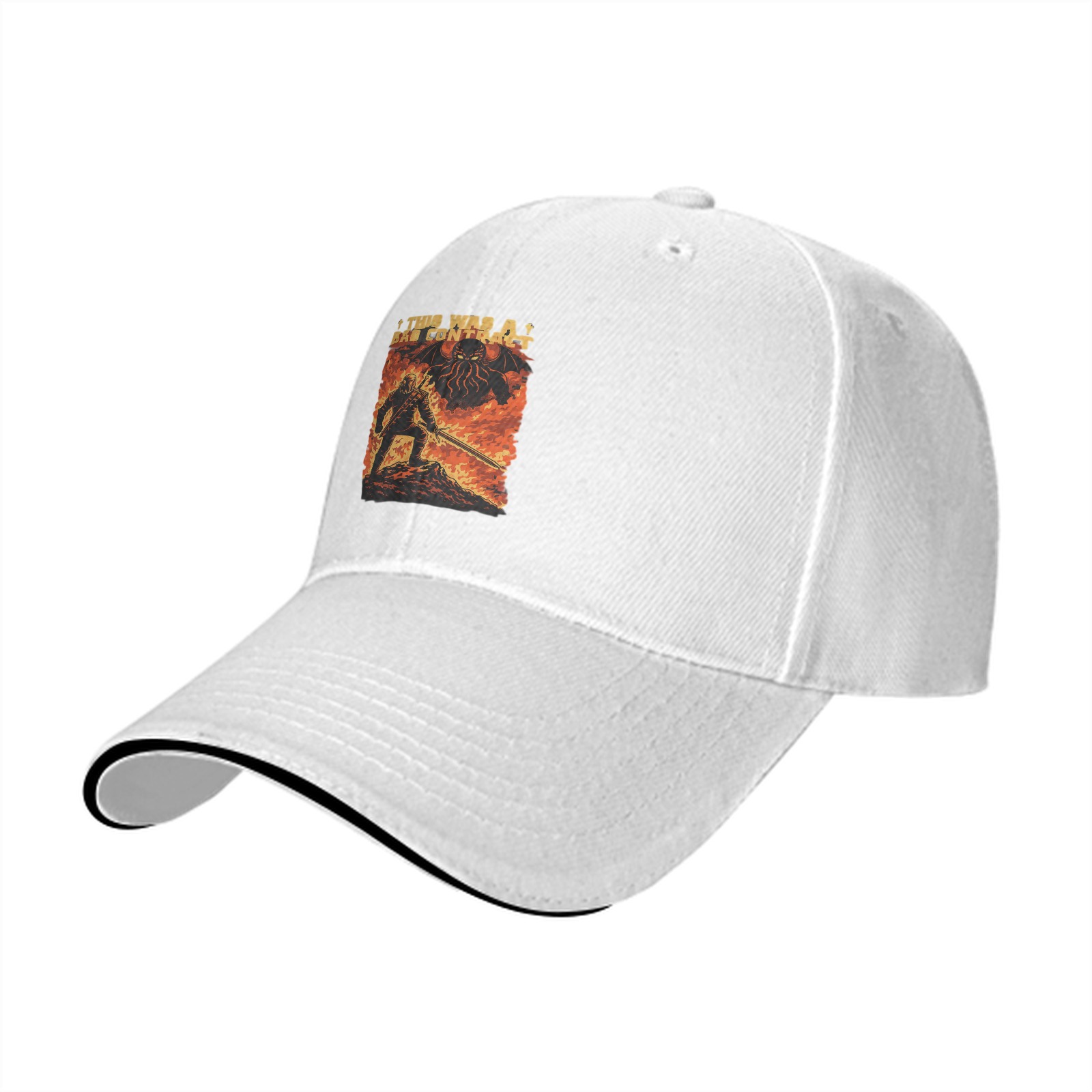 This Was A Bad Contract Graphic Baseball Cap