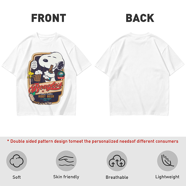 Snoopy Beagle's Root Beer Graphic T-Shirt