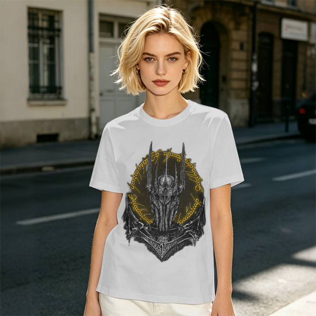 Lord of the Rings Sauron Helmet Graphic Tee