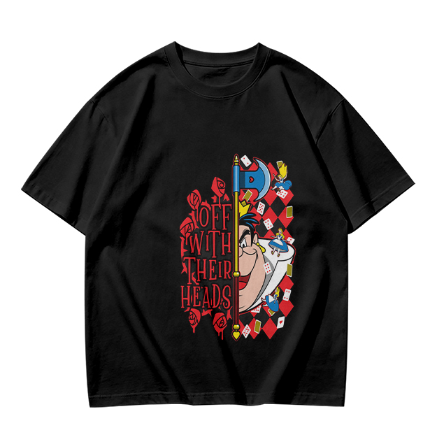 Alice in Wonderland Off With Their Heads Graphic T-Shirt