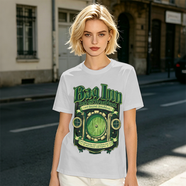 Bag Inn Bed and Breakfast Second Breakfast Themed T-Shirt