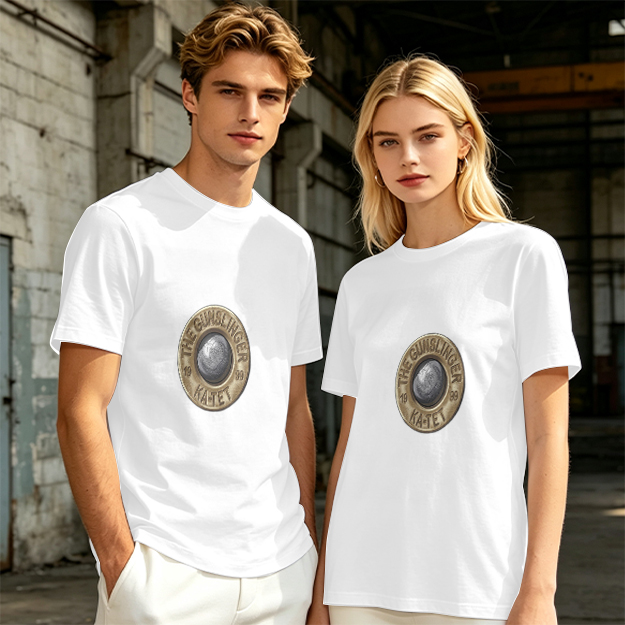 Olive T-Shirt With The Gunslinger Ka-Tet Emblem Print