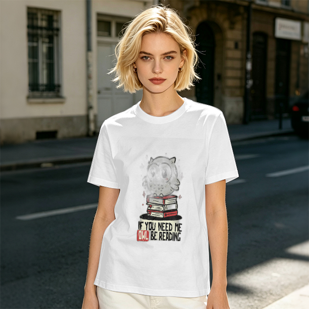 Owl Be Reading Pun T-Shirt for Book Lovers