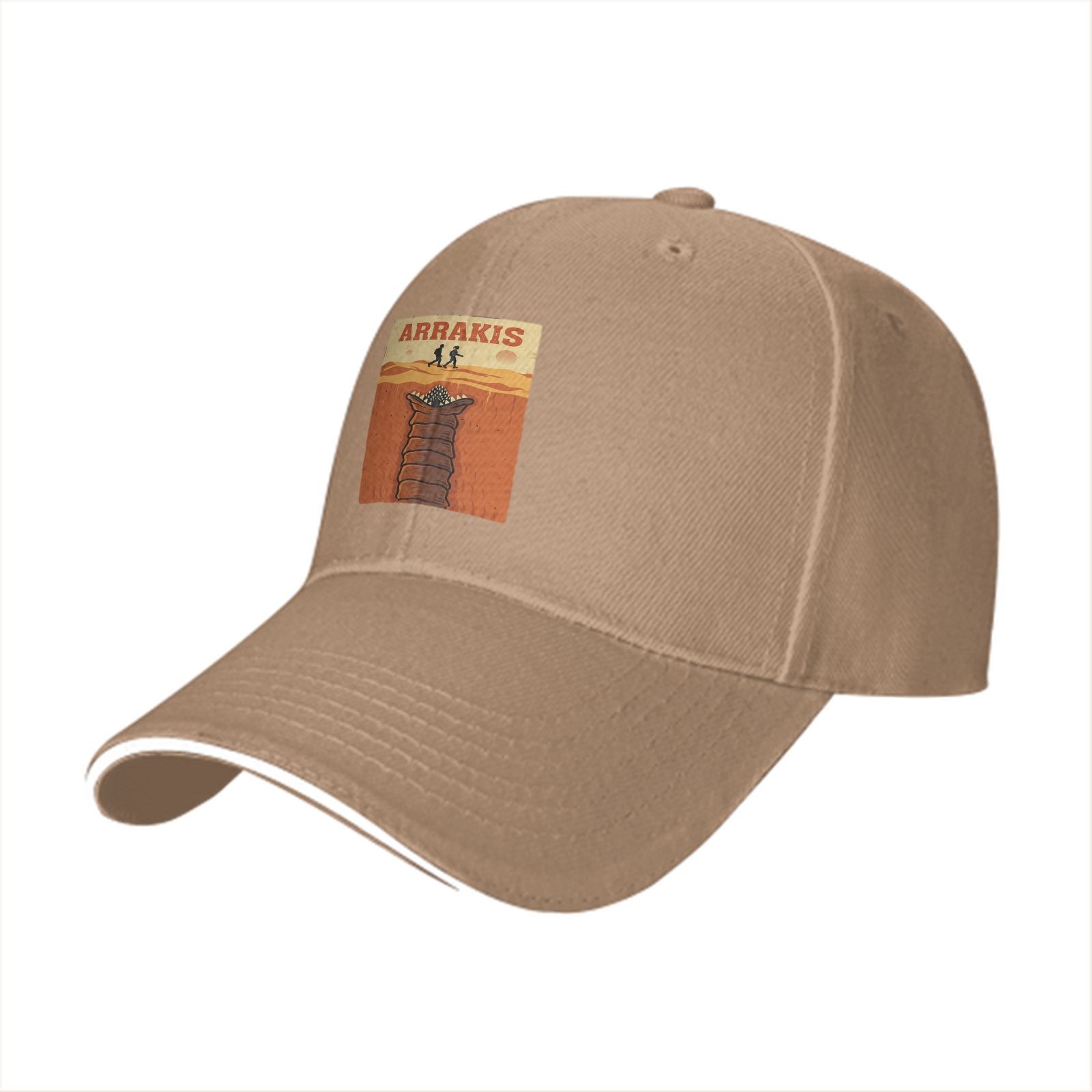 Arrakis Sandworm Desert Scene Graphic Baseball Cap