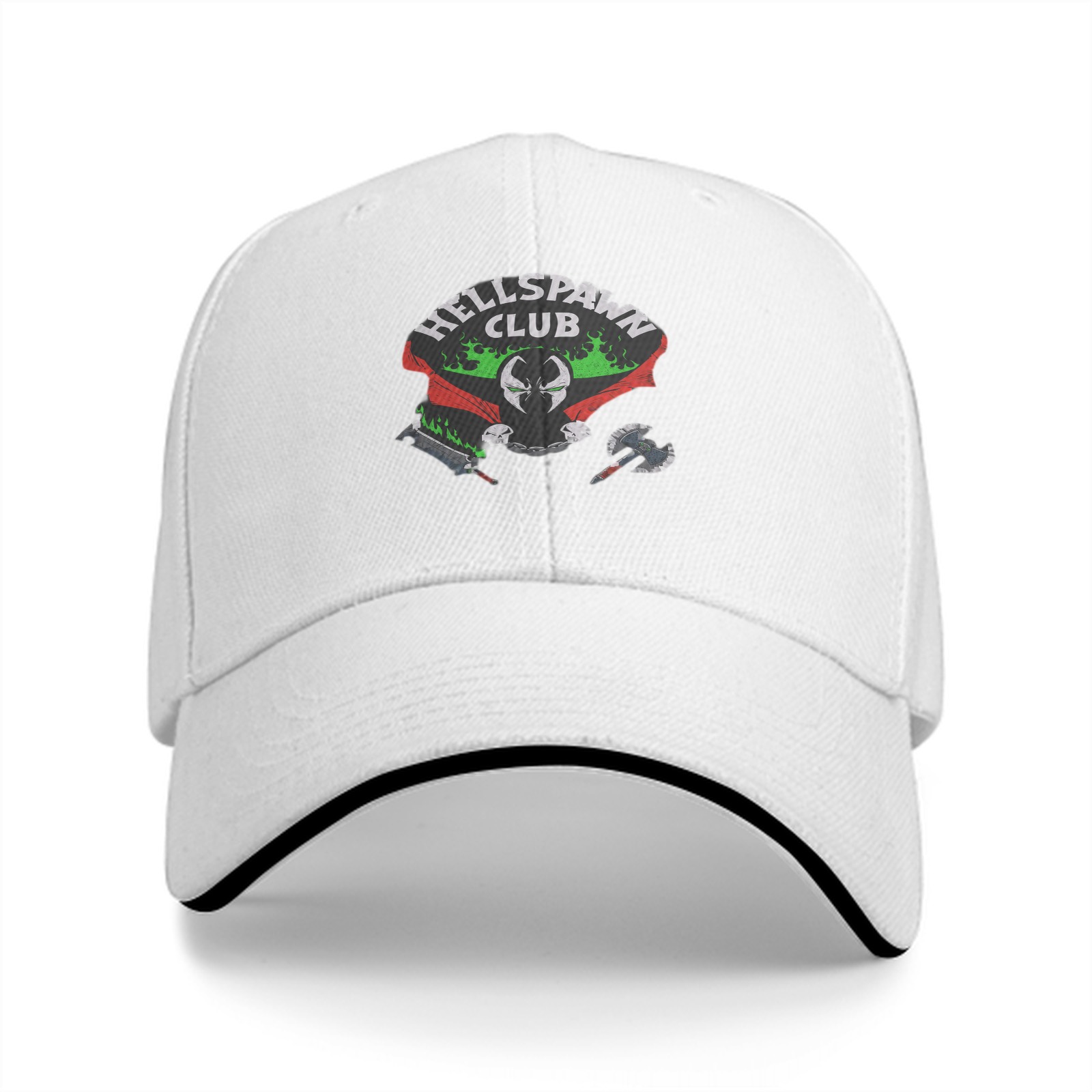 Hellspawn Club Graphic Black Baseball Cap