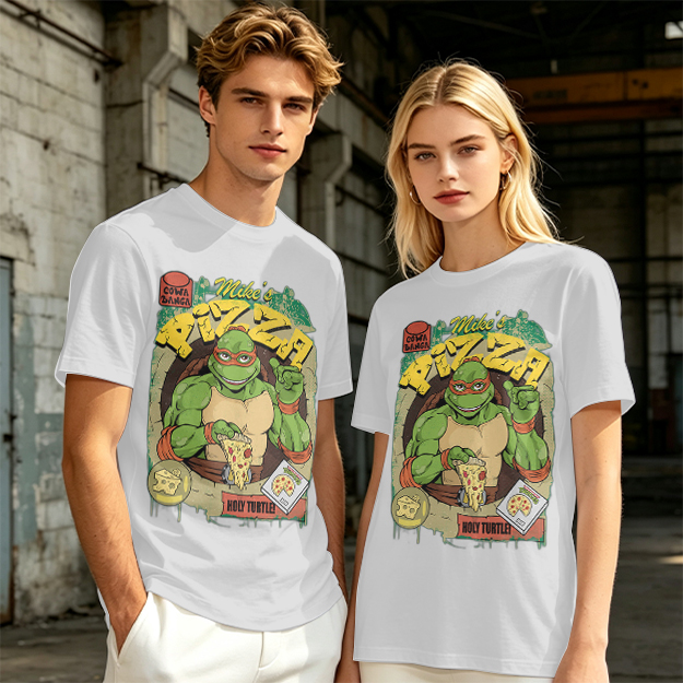 Teenage Mutant Ninja Turtle Mike's Pizza Graphic T-Shirt