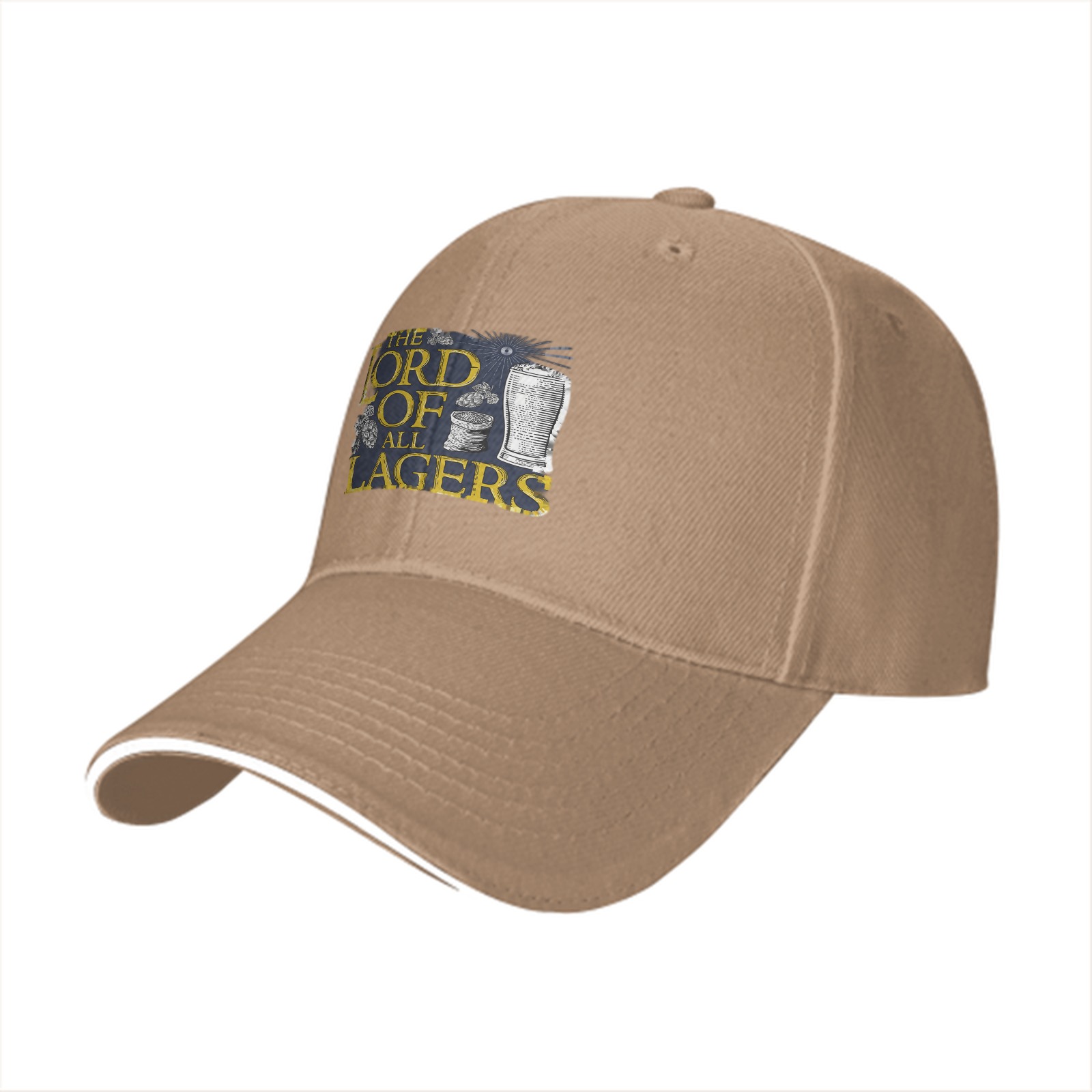 Lord Of All Lagers Black Baseball Cap