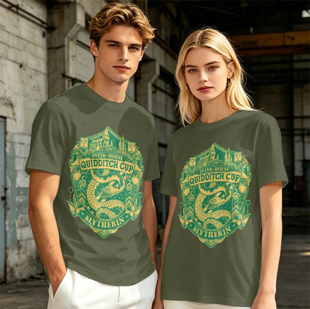 Slytherin Inter-House Quidditch Cup Crest T-Shirt