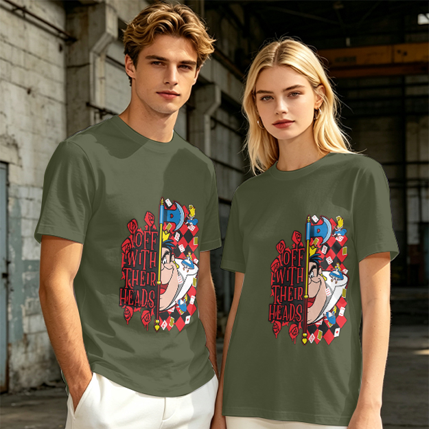 Alice in Wonderland Off With Their Heads Graphic T-Shirt