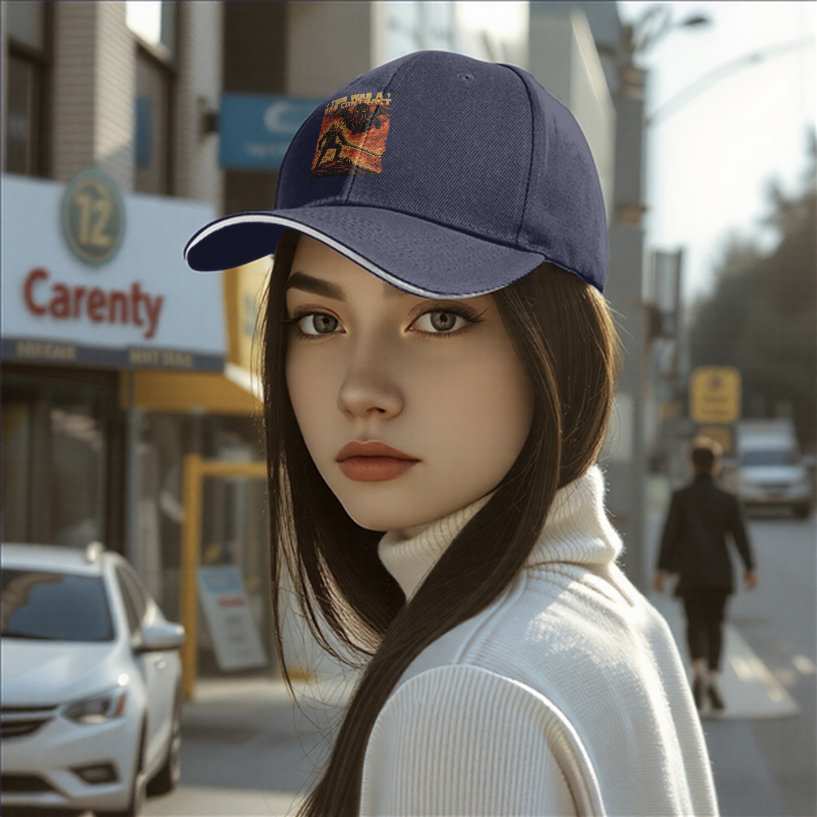 This Was A Bad Contract Graphic Baseball Cap