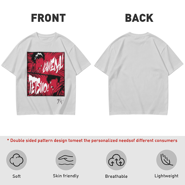 Akira Kaneda Tetsuo Anime Graphic T-Shirt