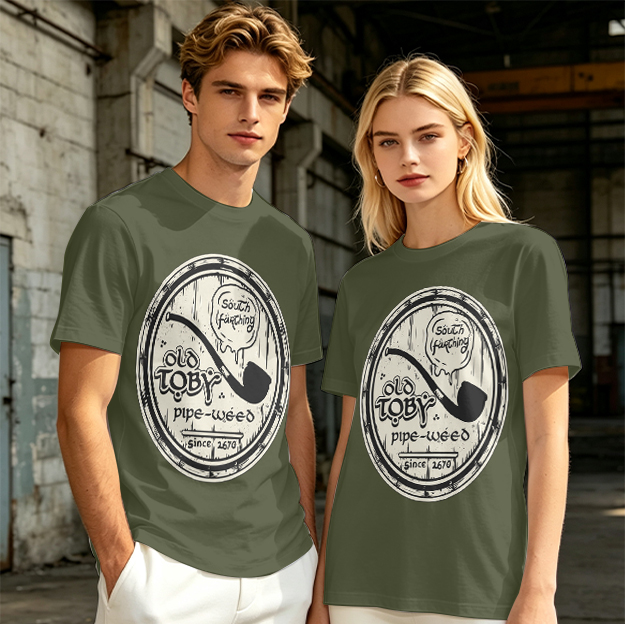 Old Toby Pipe Weed South Farthing Graphic Tee