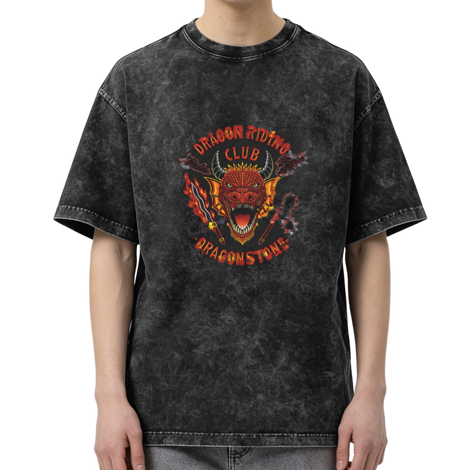 Dragon Riding Club Dragonstone Graphic Vintage T-Shirt