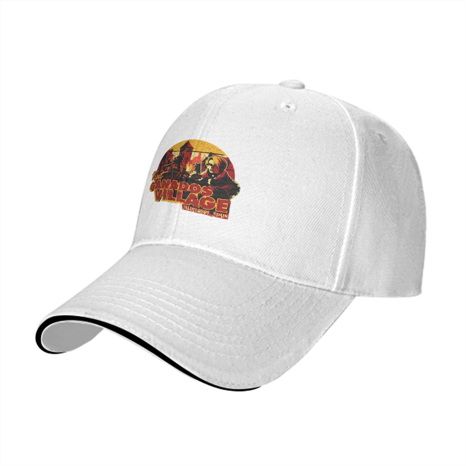 Visit Ganados Village Black Baseball Cap