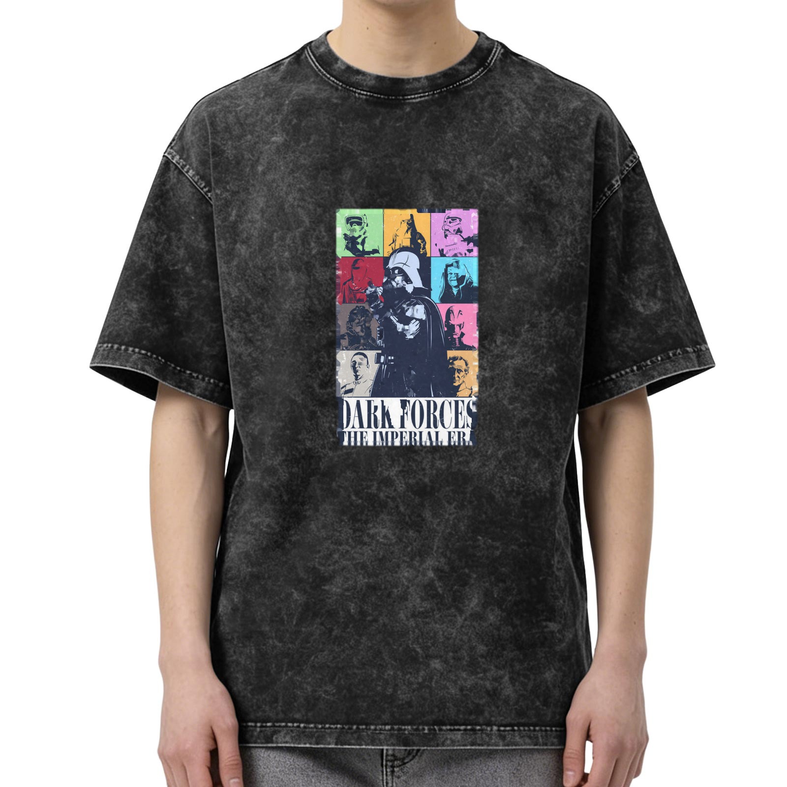 Star Wars Dark Forces Imperial Era Graphic Acid Wash T-Shirt