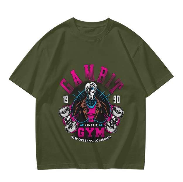 Gambit Kinetic Gym 1990 New Orleans T-Shirt