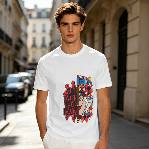 Alice in Wonderland Off With Their Heads Graphic T-Shirt