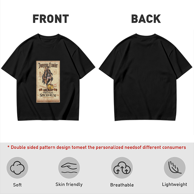 Dungeon Crawler Original Spiced Rum Graphic T-Shirt