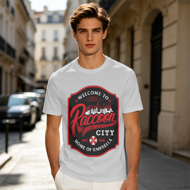Welcome to Raccoon City Home of Umbrella T-Shirt