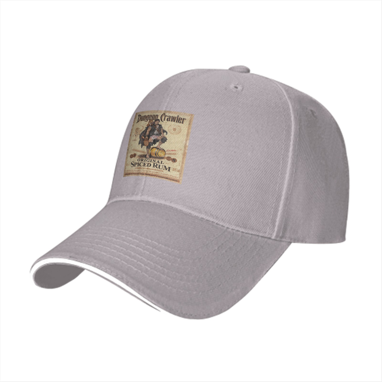 Dungeon Crawler Original Spiced Rum Graphic Baseball Cap