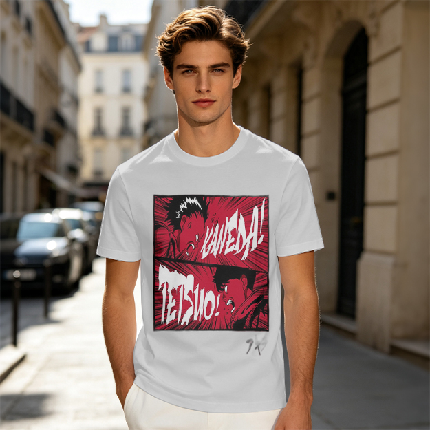 Akira Kaneda Tetsuo Anime Graphic T-Shirt