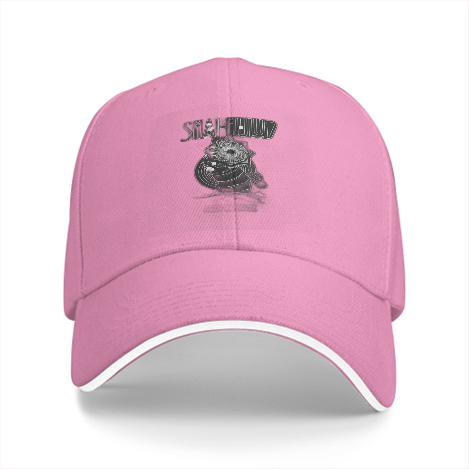 Black Baseball Cap With Shai-Hulud Sandworm Graphic