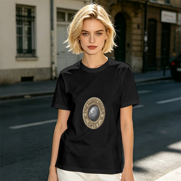 Olive T-Shirt With The Gunslinger Ka-Tet Emblem Print
