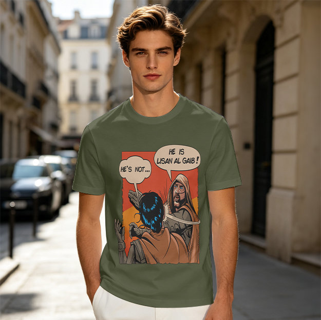 Dune Lisan Al Gaib Comic Panel Graphic T-Shirt