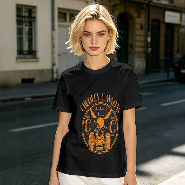 Chudley Cannons Quidditch Team Graphic T-Shirt