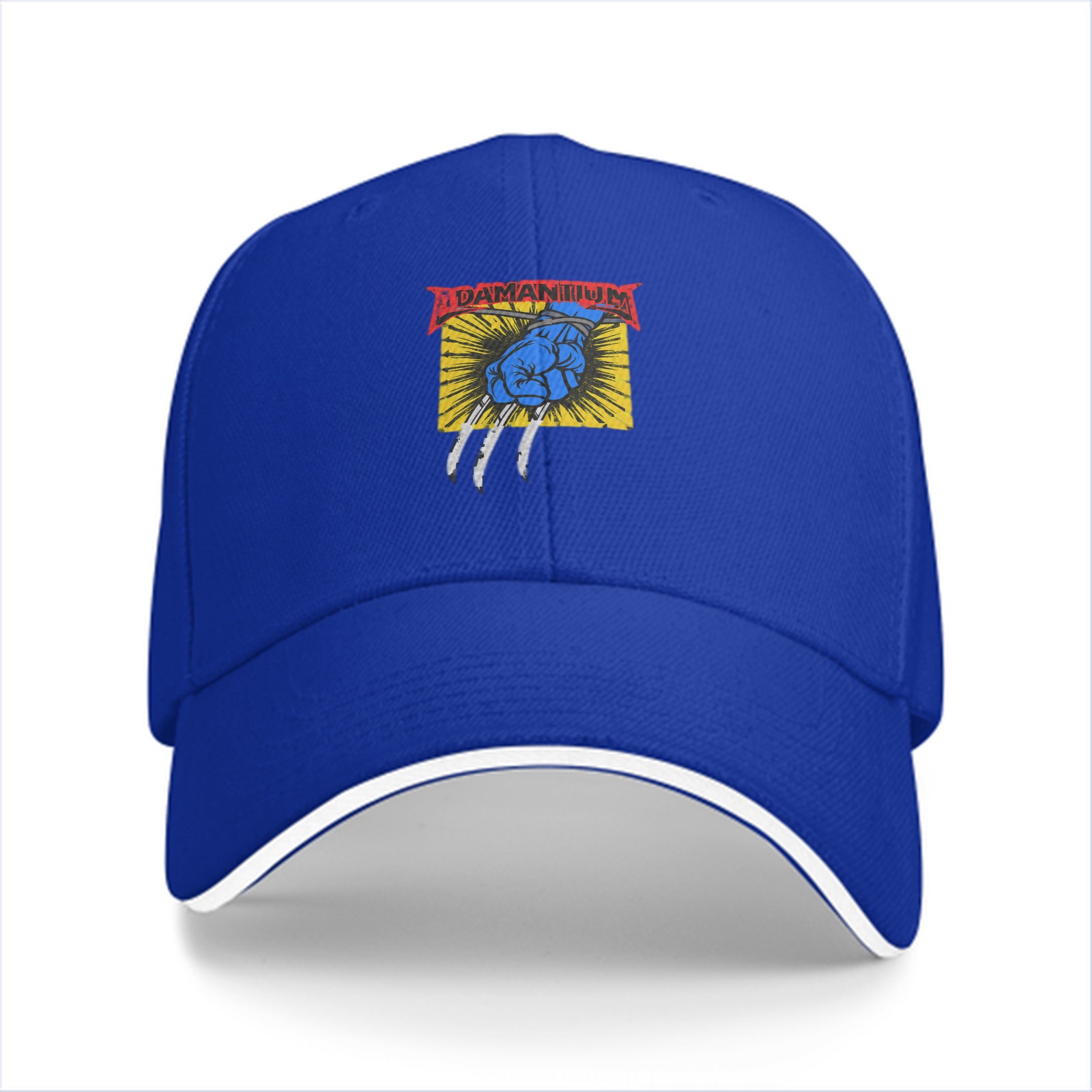 Black Baseball Cap With Wolverine Adamantium Claw Graphic