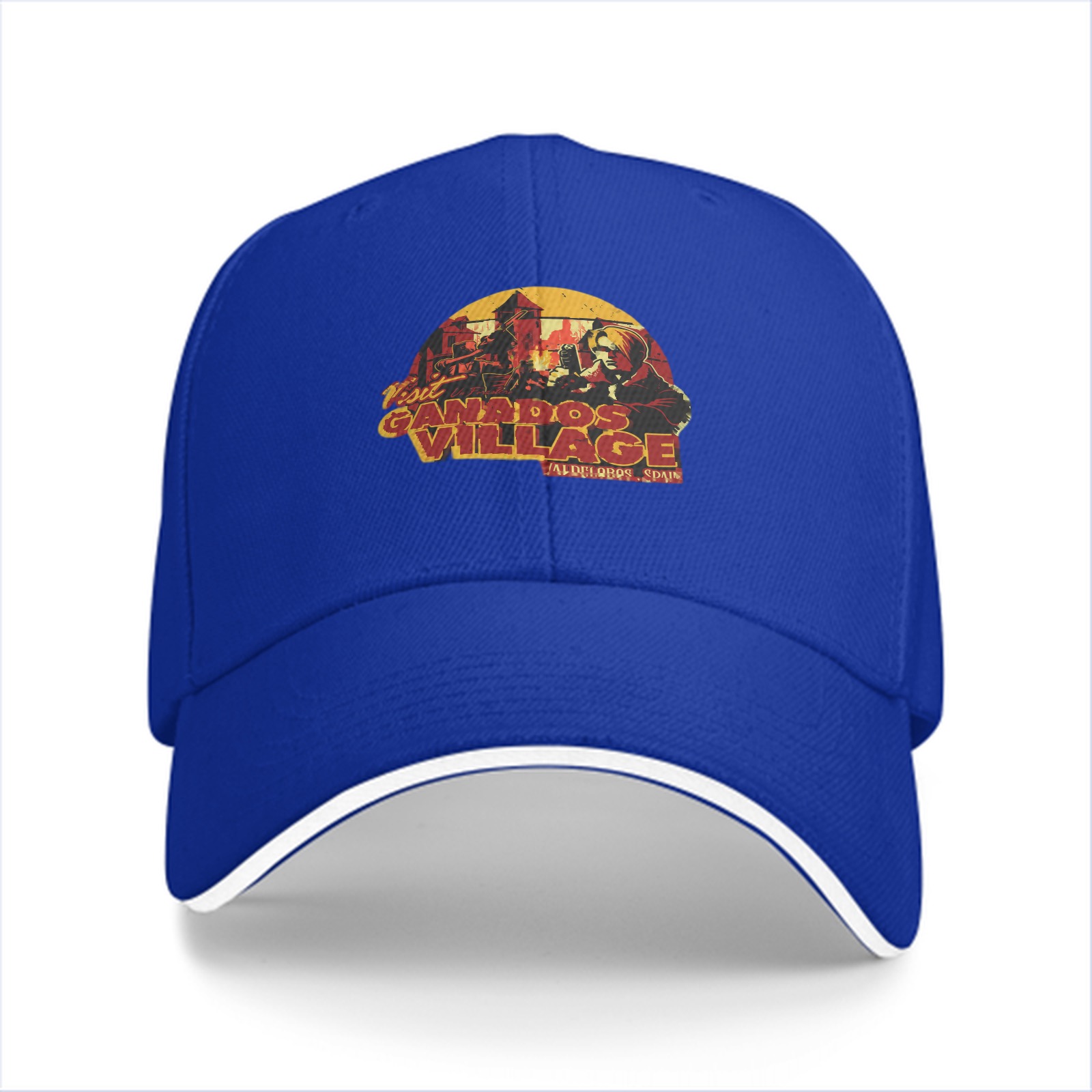 Visit Ganados Village Black Baseball Cap