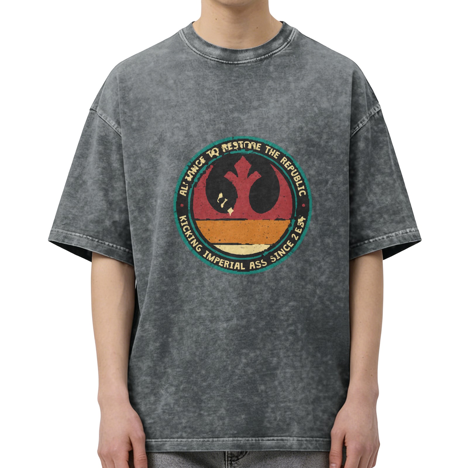 Alliance to Restore the Republic Kicking Imperial Ass T-Shirt