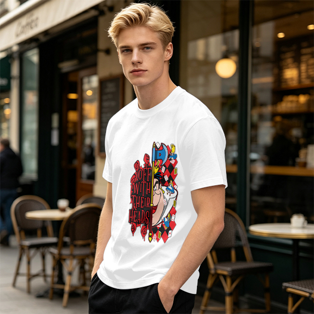 Alice in Wonderland Off With Their Heads Graphic T-Shirt