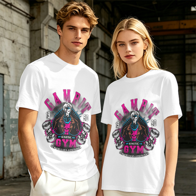 Gambit Kinetic Gym 1990 New Orleans T-Shirt