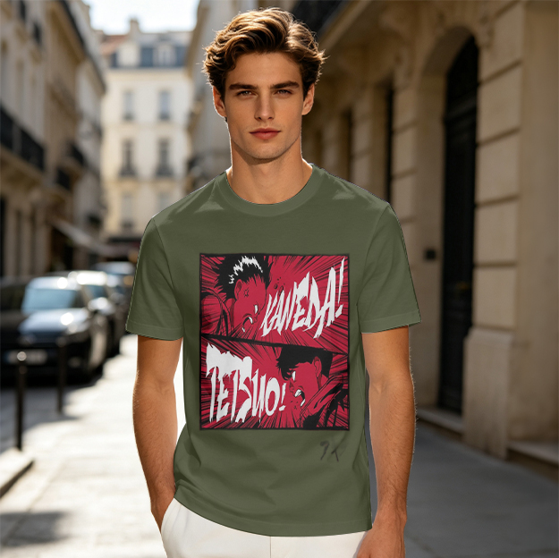 Akira Kaneda Tetsuo Anime Graphic T-Shirt