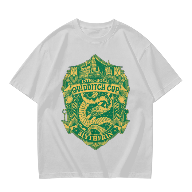 Slytherin Inter-House Quidditch Cup Crest T-Shirt