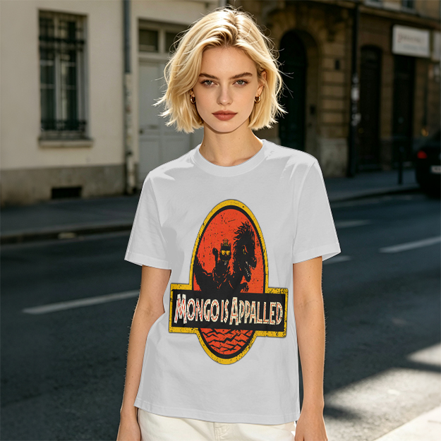 Mongo is Appalled Dinosaur Graphic T-Shirt