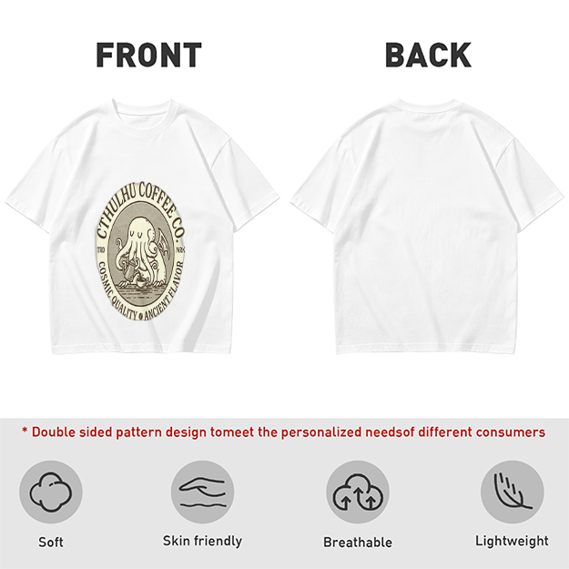 Cthulhu Coffee Co. Cosmic Flavor Graphic T-Shirt
