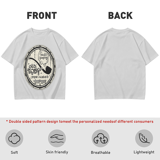 Old Toby Pipe Weed South Farthing Graphic Tee