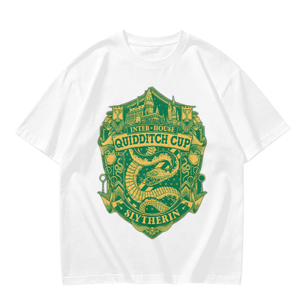 Slytherin Inter-House Quidditch Cup Crest T-Shirt