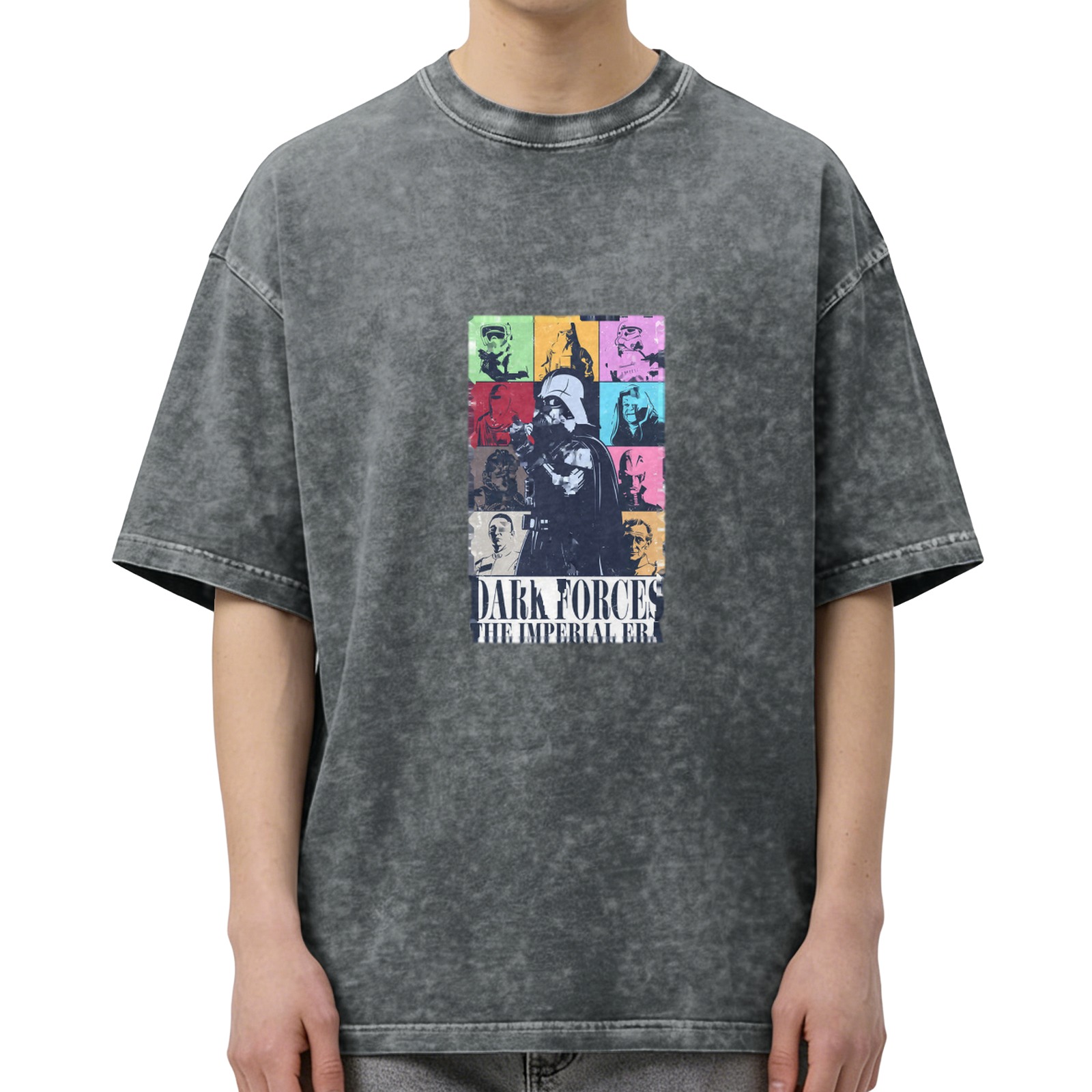 Star Wars Dark Forces Imperial Era Graphic Acid Wash T-Shirt