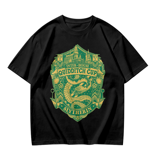 Slytherin Inter-House Quidditch Cup Crest T-Shirt