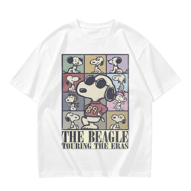 Snoopy The Beagle Touring The Eras Graphic T-Shirt
