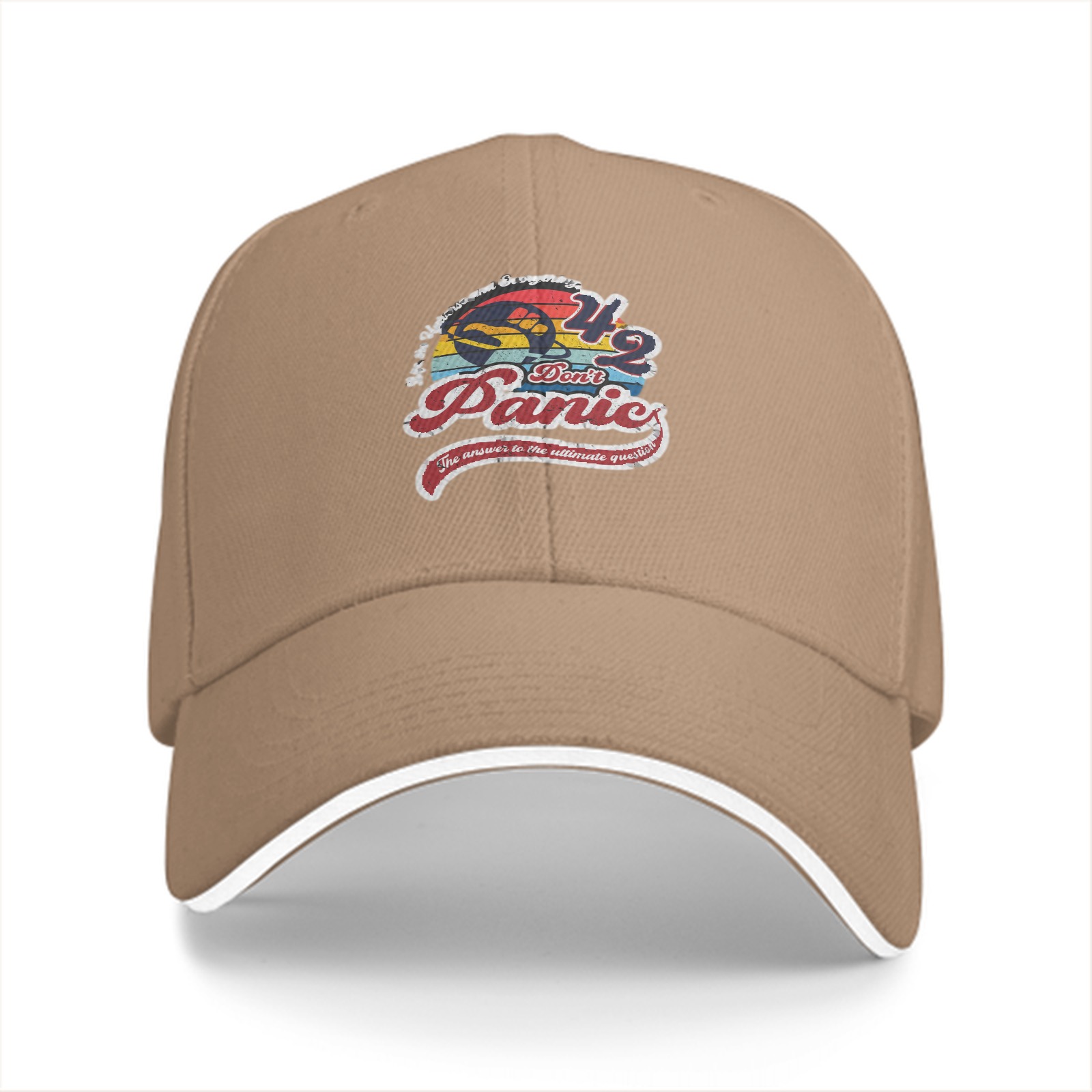 Don't Panic 42 Hitchhiker's Guide Themed Baseball Cap