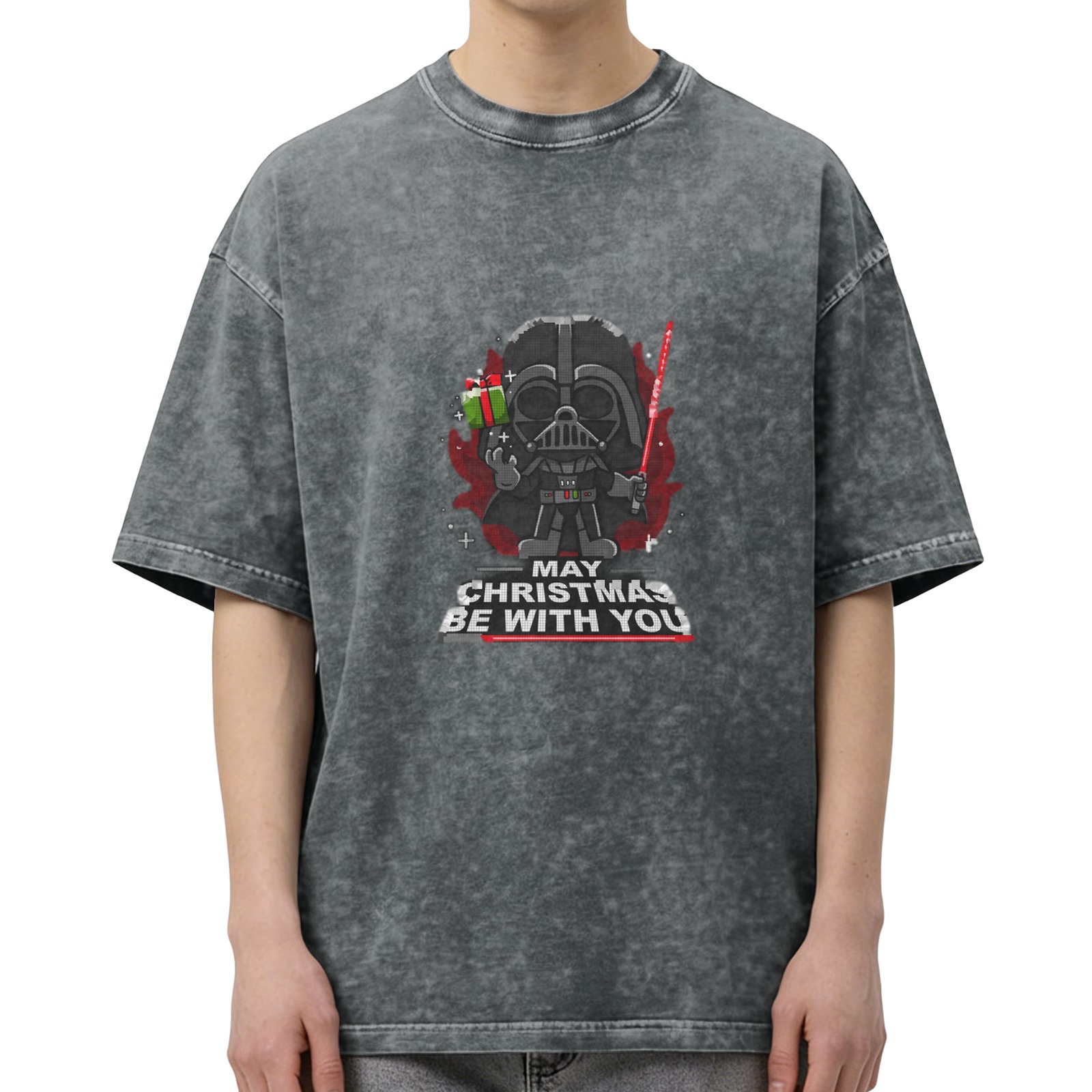 Star Wars Darth Vader Christmas May The Force Be With You T-Shirt