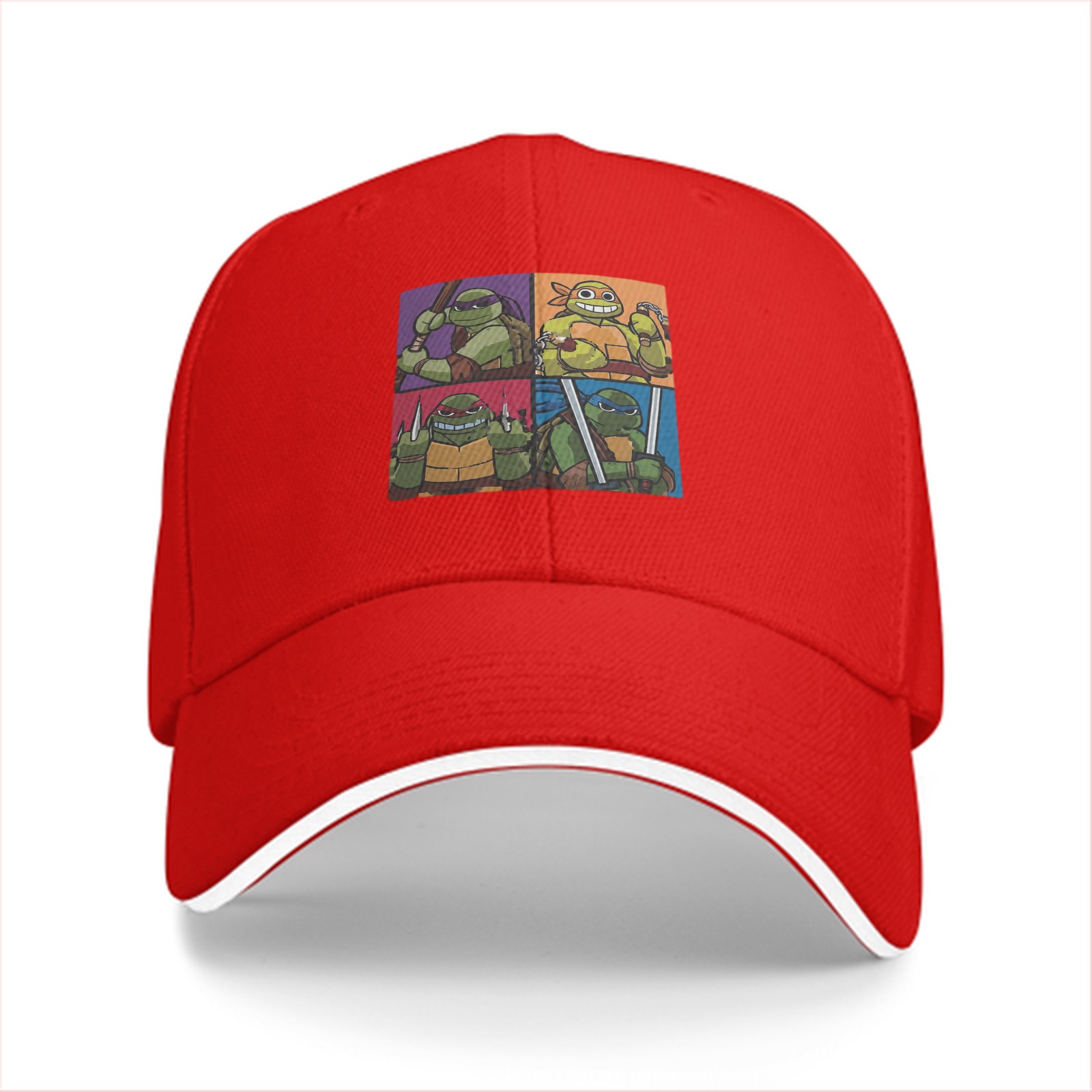 Teenage Mutant Ninja Turtles Graphic Black Baseball Cap