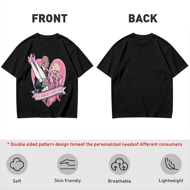 Olive Graphic T-Shirt With Funny Heart Print And Text