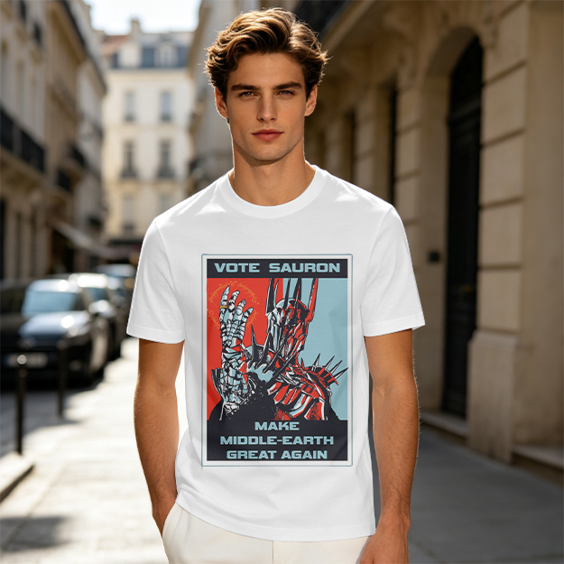 Vote Sauron Make Middle-earth Great Again Graphic T-Shirt