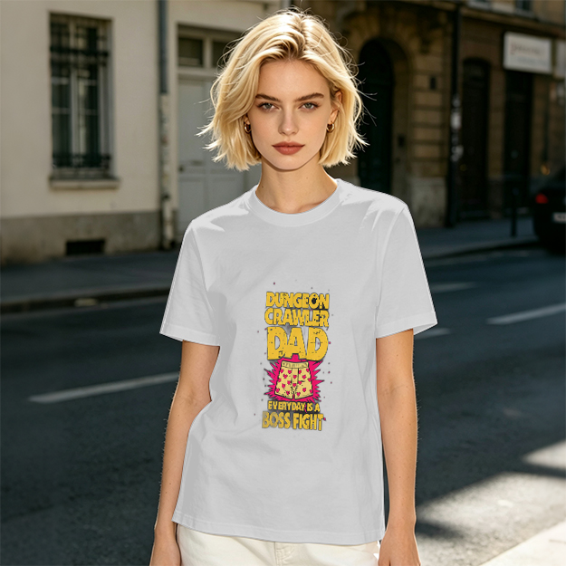 Dungeon Crawler Dad Everyday Is A Boss Fight T-Shirt